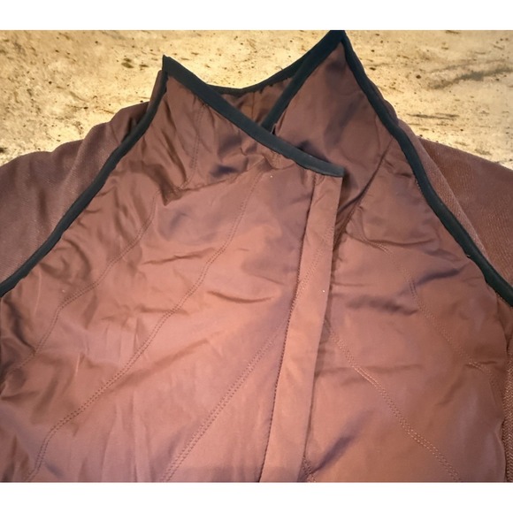 PrAna Polar Breeze Jacket Sz Small Wedged Wood Maroon EUC Insulated Coat - Picture 4 of 12